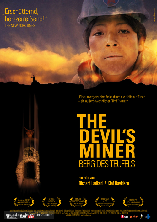 The Devil&#039;s Miner - German Movie Poster