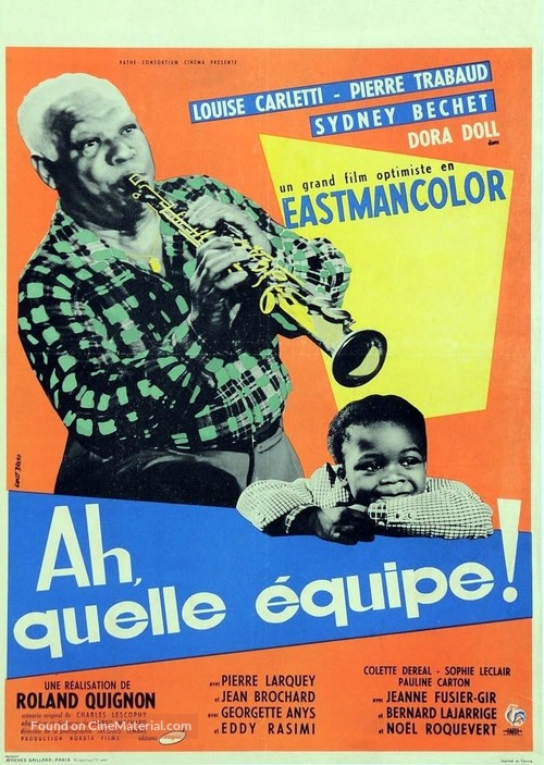 Ah, quelle &eacute;quipe! - French Movie Poster