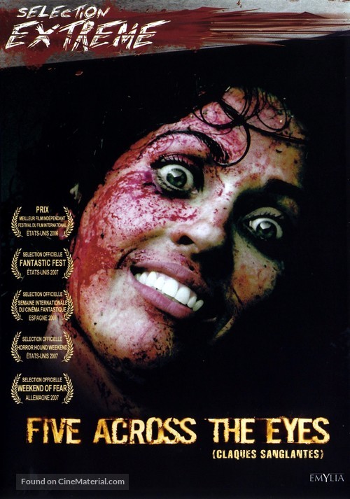 Five Across the Eyes - French Movie Poster