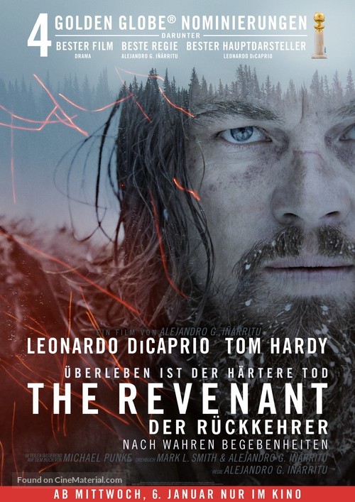 The Revenant - German Movie Poster