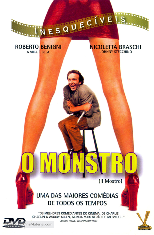 Il mostro - Brazilian DVD movie cover