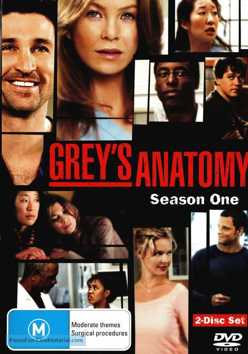 &quot;Grey&#039;s Anatomy&quot; - Australian DVD movie cover