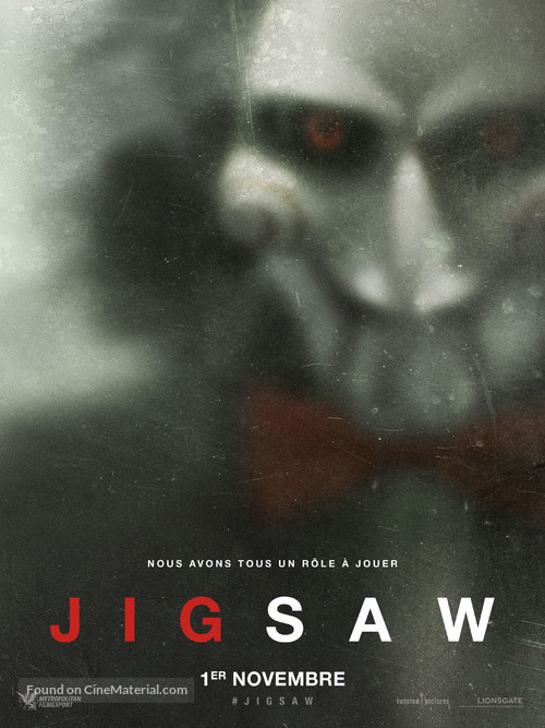 Jigsaw - French Movie Poster