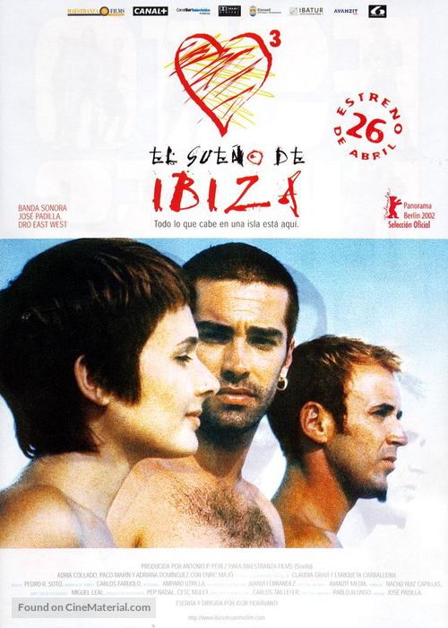 Sue&ntilde;o de Ibiza, El - Spanish Movie Poster