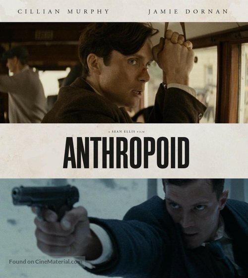 Anthropoid - Blu-Ray movie cover