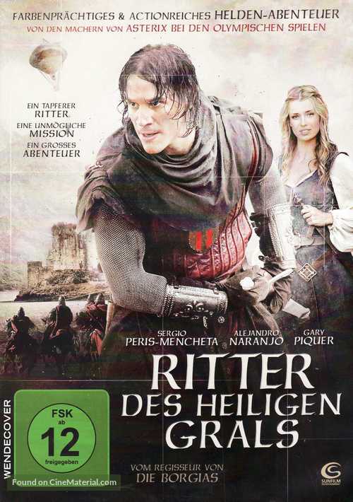 Capit&aacute;n Trueno y el Santo Grial - German DVD movie cover