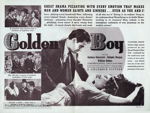 Golden Boy - poster