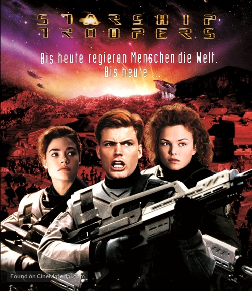 Starship Troopers - German Movie Cover