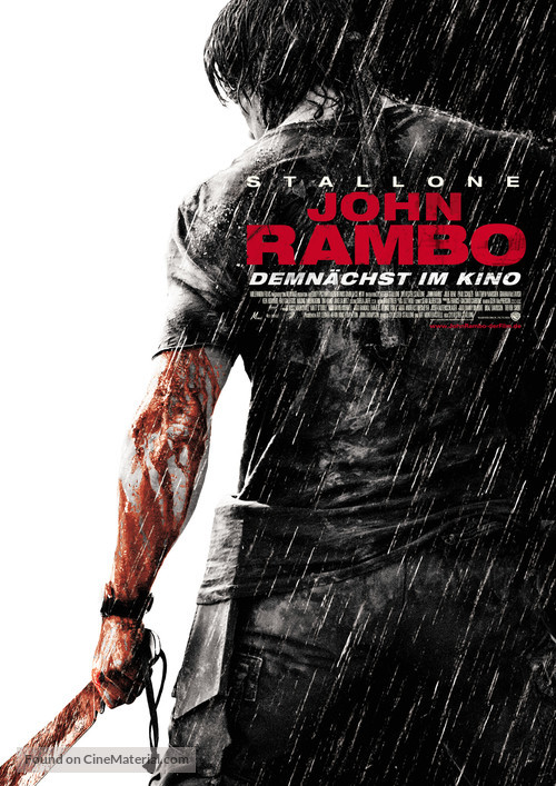 Rambo - German Movie Poster