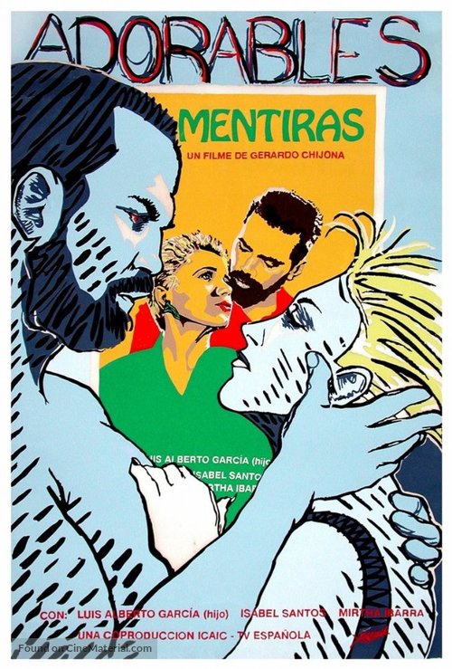 Adorables mentiras - Spanish Movie Poster