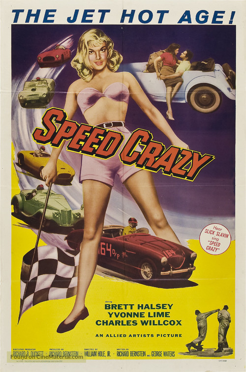 Speed Crazy - Movie Poster