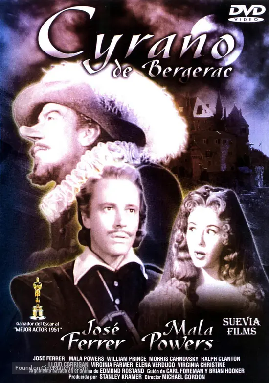 Cyrano de Bergerac - Spanish DVD movie cover