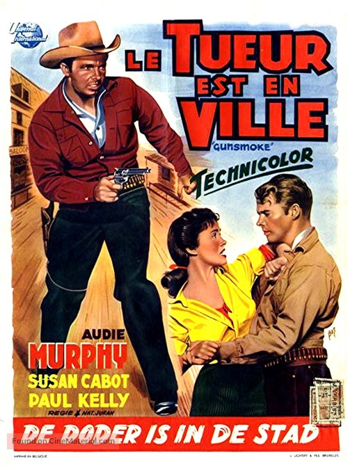 Gunsmoke - Belgian Movie Poster