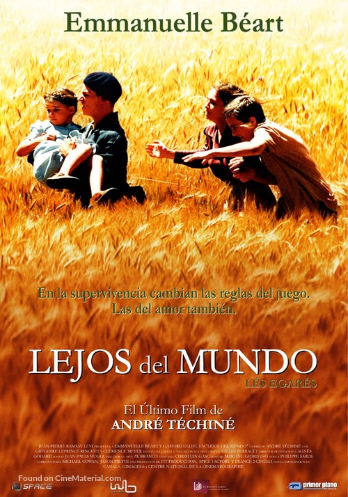 Les &eacute;gar&eacute;s - Argentinian Movie Poster