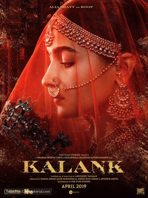 Kalank - Indian Movie Poster