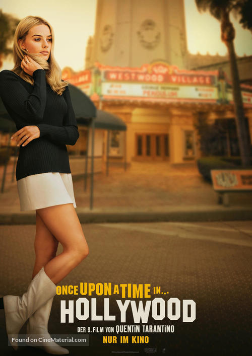 Once Upon a Time in Hollywood - German Movie Poster