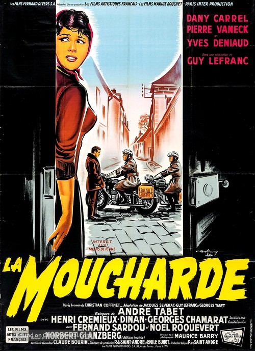 La moucharde - French Movie Poster