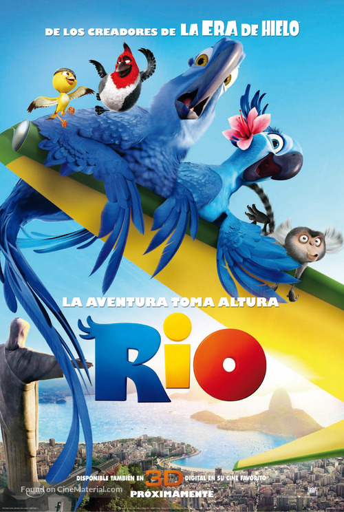 Rio - Mexican Movie Poster