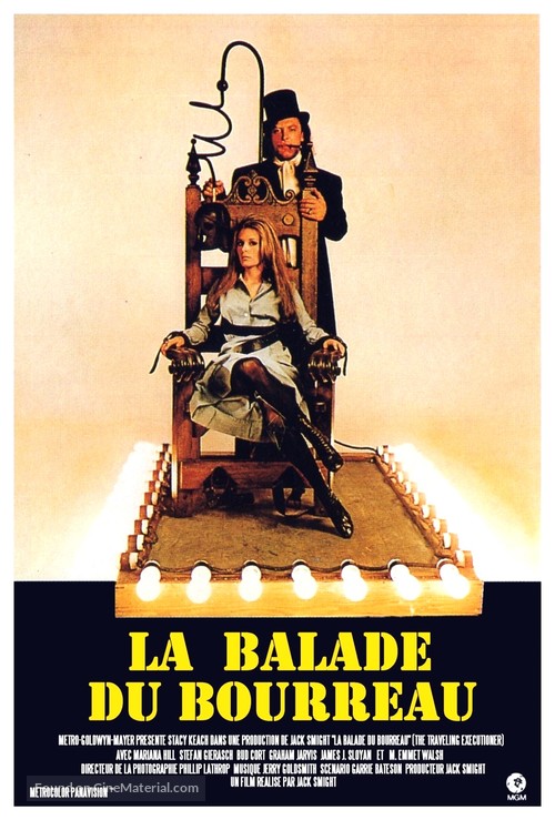 The Traveling Executioner - French Movie Poster