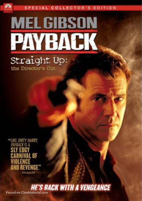 Payback: Straight Up - DVD movie cover