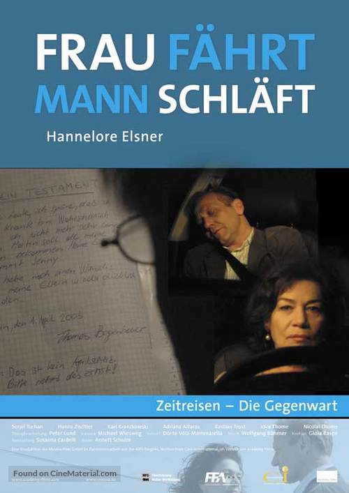 Frau f&auml;hrt, Mann schl&auml;ft - Zeitreisen: Die Gegenwart - German Movie Poster