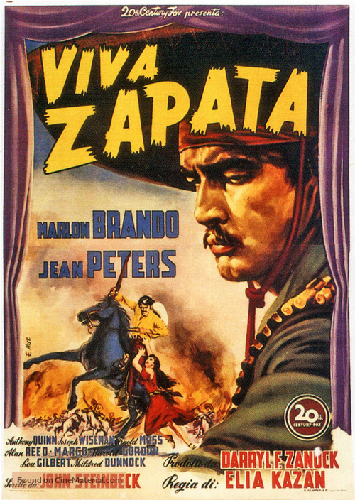 Viva Zapata! - Italian Movie Poster
