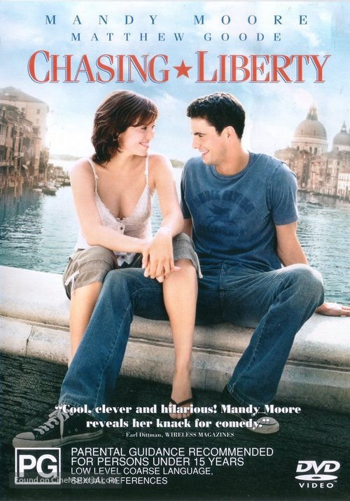 Chasing Liberty - Australian DVD movie cover