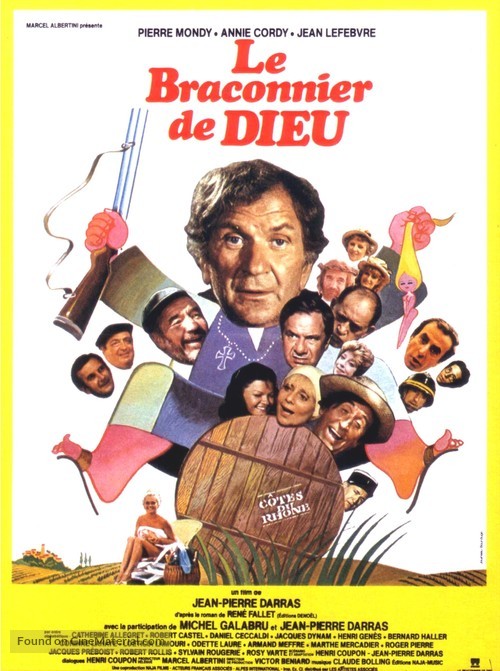 Le braconnier de Dieu - French Movie Poster