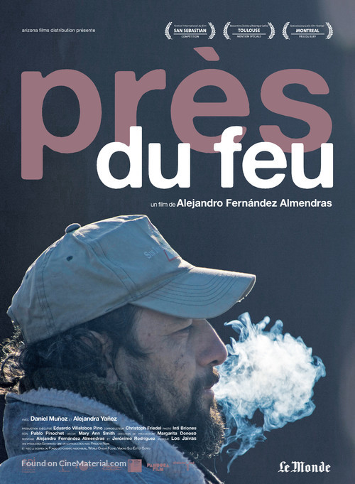 Sentados frente al fuego - French Movie Poster