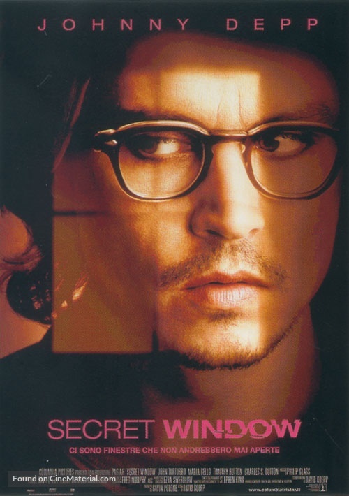 Secret Window - Italian Movie Poster