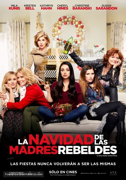 A Bad Moms Christmas - Argentinian Movie Poster