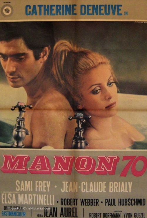 Manon 70 - Italian Movie Poster