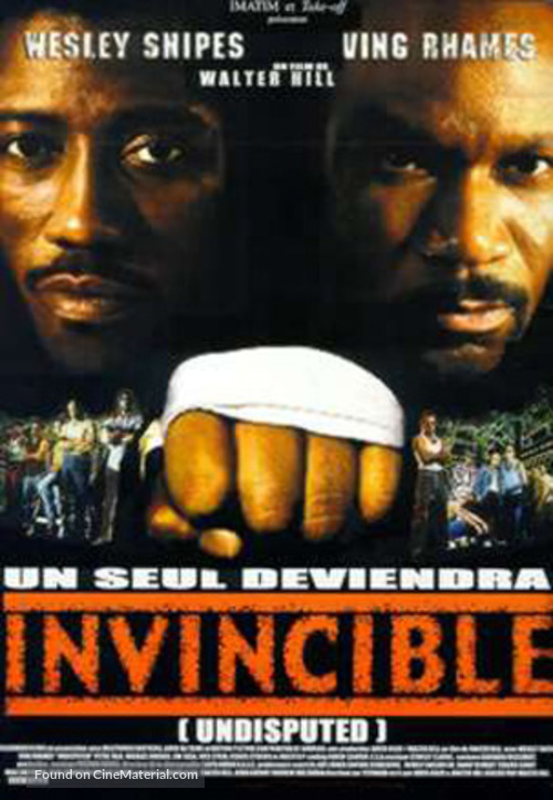 Undisputed - French Movie Poster