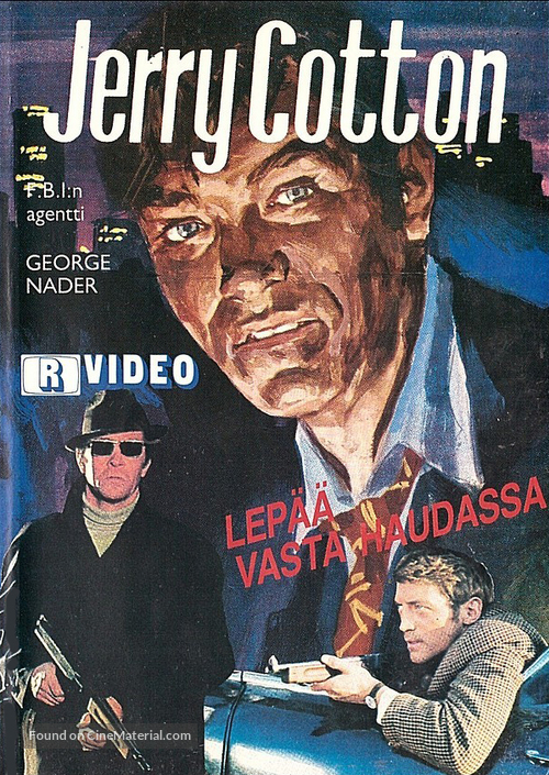 Todessch&uuml;sse am Broadway - Finnish VHS movie cover