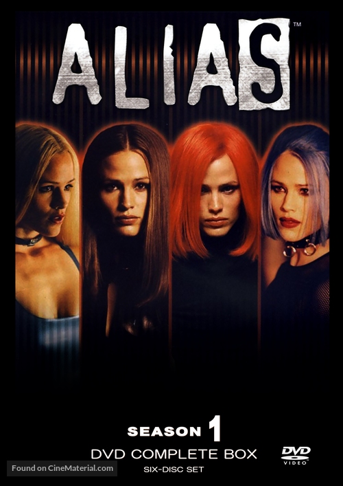 &quot;Alias&quot; - Japanese DVD movie cover