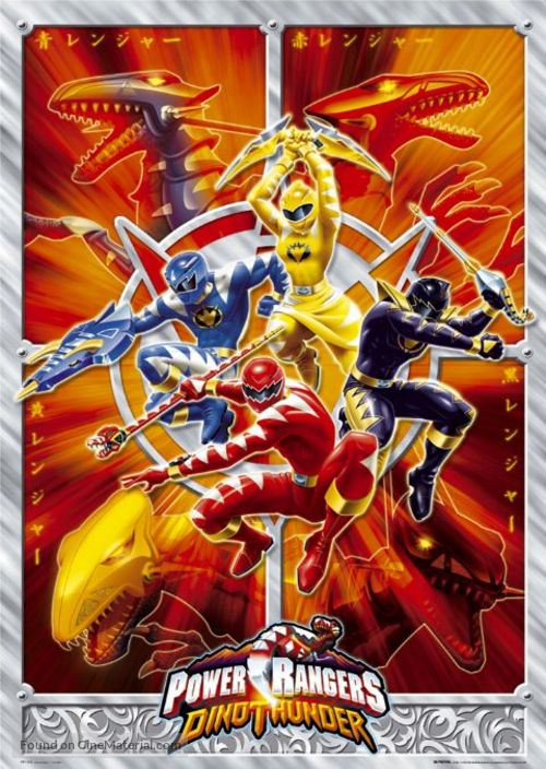 &quot;Power Rangers DinoThunder&quot; - poster