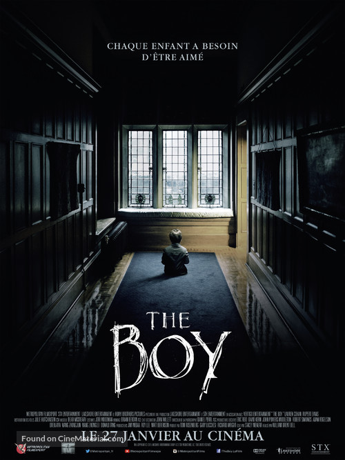 The Boy - French Movie Poster