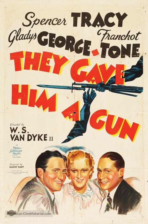 They Gave Him a Gun - Movie Poster