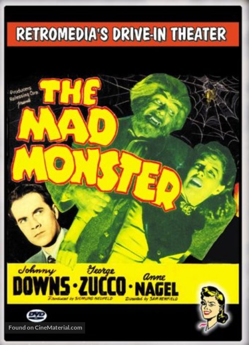 The Mad Monster - DVD movie cover
