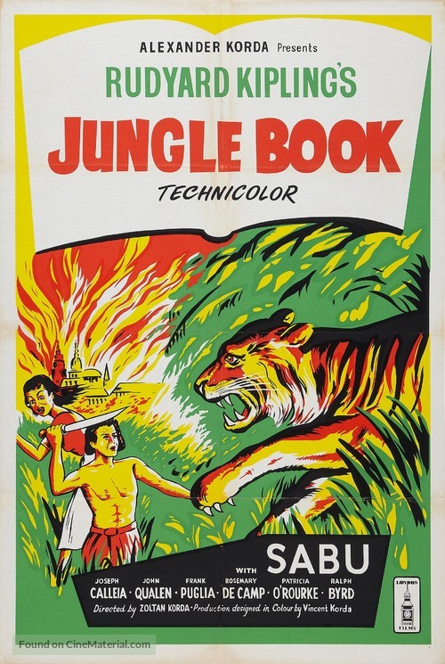 Jungle Book - British Re-release movie poster