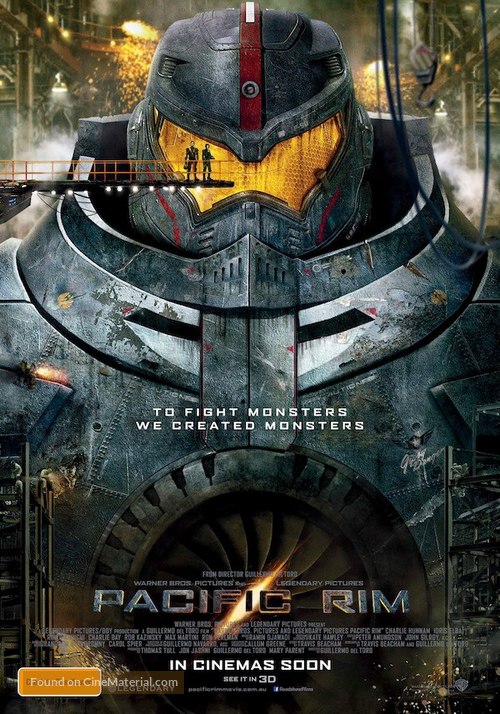 Pacific Rim - Australian Movie Poster