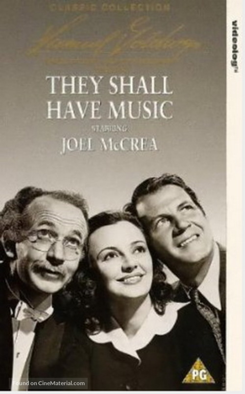 They Shall Have Music - British VHS movie cover