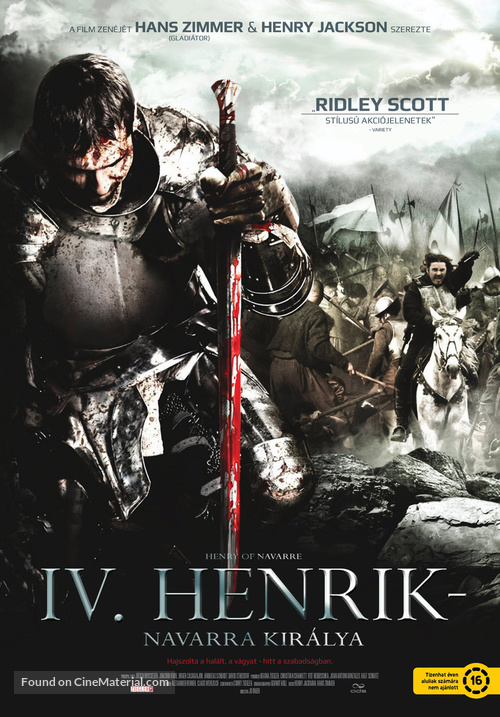 Henri 4 - Hungarian DVD movie cover