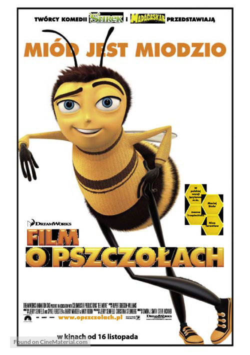 Bee Movie - Polish Movie Poster