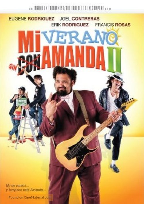 Mi verano con Amanda 2 - Puerto Rican DVD movie cover