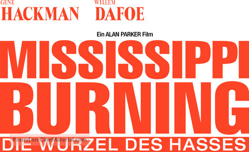 Mississippi Burning - German Logo