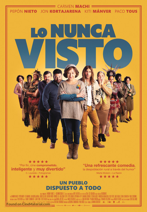 Lo nunca visto - Spanish Movie Poster