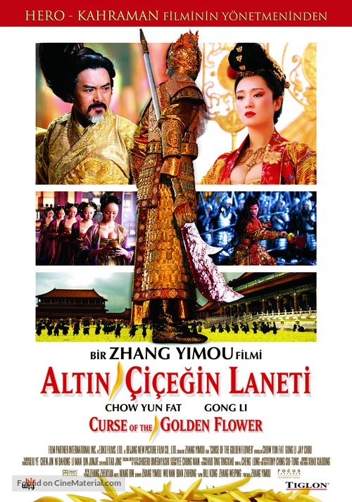 Curse of the Golden Flower - Turkish Movie Poster