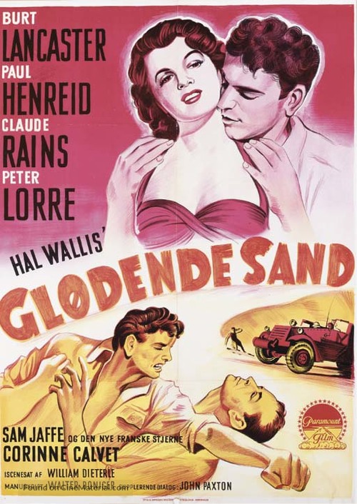 Rope of Sand - Danish Movie Poster