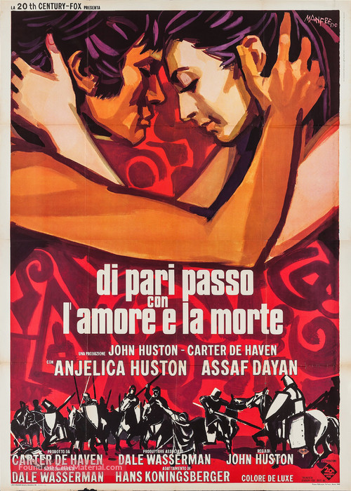 A Walk with Love and Death - Italian Movie Poster